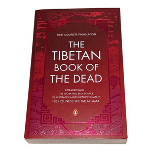 The Tibetan Book Of The Dead Dalai Lama Buddhism Penguin Red Trade PB Spiritual